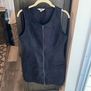 Jack by BB Dakota Sleeveless Black Zipper Dress